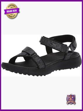 Spikeless Golf Sandals with Cushioned Footbed, Adjustable Straps, Lightweight